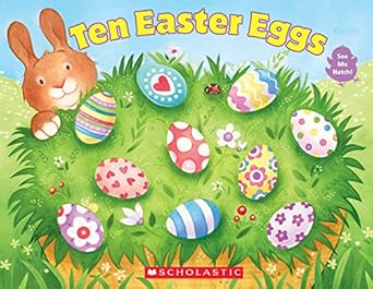 ten easter eggs 1st edition vijaya bodach ,laura logan 0545747309, 978-0545747301