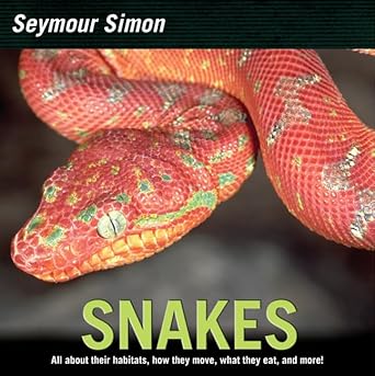 snakes 1st edition seymour simon 0061140953, 978-0061140952