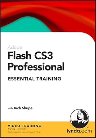 flash cs3 professional essential training 1st edition rich shupe 1596713321, 978-1596713321