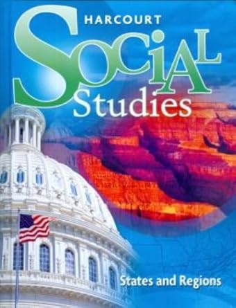 harcourt social studies   grade 4 states and regions 2012 1st edition harcourt school publishers 0153858869,