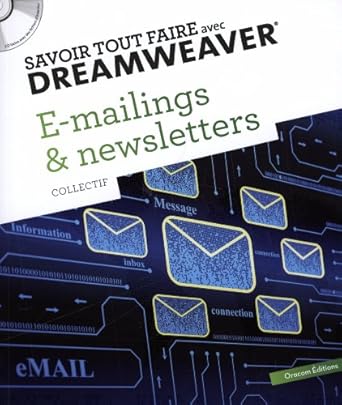 e mailings et newsletters savoir tout faire avec dreamweaver 1st edition collectif 2361451018, 978-2361451011