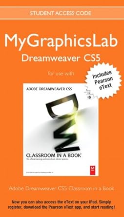 adobe dreamweaver cs5 classroom in a book the official training workbook from adobe systems 1st edition james