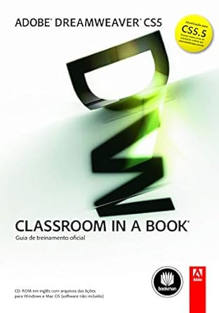 adobe dreamweaver cs5 serie classroom in a book 1st edition  8577809358, 978-8577809356