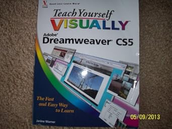 teach yourself visually dreamweaver cs5 1st edition janine warner 0470612622, 978-0470612620