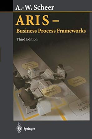 aris business process frameworks 1st edition august wilhelm scheer 3540658343, 978-3540658344