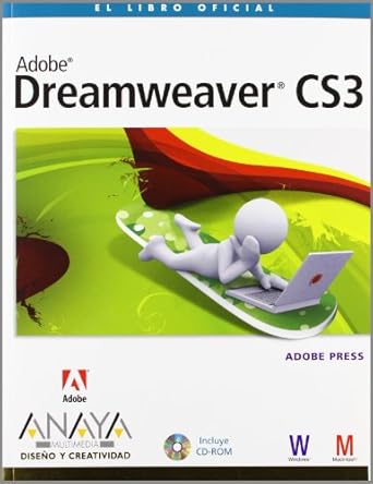 dreamweaver cs3 1st edition adobe press 8441523347, 978-8441523340