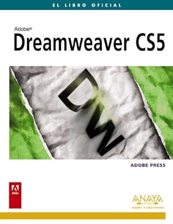 dreamweaver cs5 1st edition adobe press 8441528365, 978-8441528369