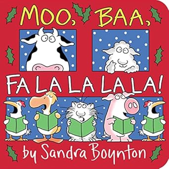 moo baa fa la la la la 1st edition sandra boynton 1665914351, 978-1665914352