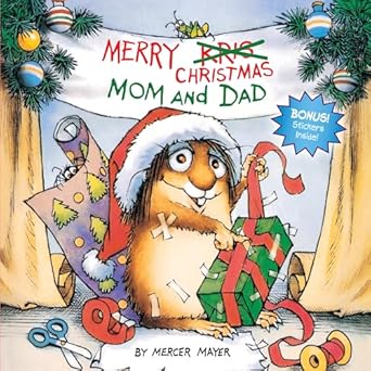 merry christmas mom and dad 1st edition mercer mayer 030711886x, 978-0307118868