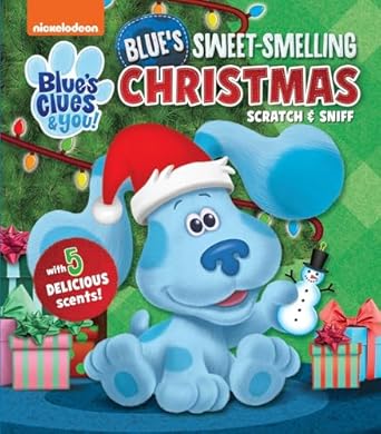nickelodeon blues clues and you blues sweet smelling christmas 1st edition maggie fischer 0794448135,