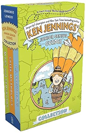 ken jennings junior genius guides collection maps and geography greek mythology u s presidents 1st edition