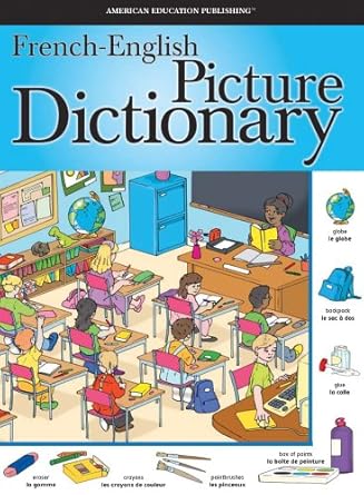 french english picture dictionary 1st edition carson dellosa publishing 0769641490, 978-0769641492