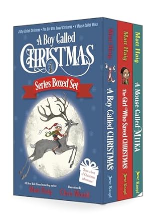 a boy called christmas series boxed set a boy called christmas the girl who saved christmas a mouse called