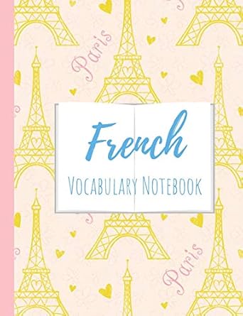 french vocabulary notebook split page layout new vocabulary words go in one column and the mother tongue