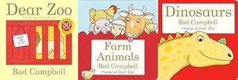 dear zoo and friends collected set dear zoo farm animals dinosaurs 1st edition rod campbell 1481482130,
