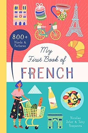 my first book of french 800+ words and pictures 1st edition nicolas jeter ,tony pesqueira 163819047x,