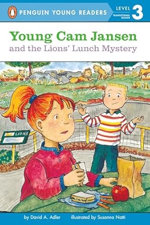 young cam jansen and the lions lunch mystery 1st edition david a adler ,susanna natti 0142411760,