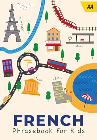 french phrasebook for kids 1st edition aa publishing 0749583673, 978-0749583675