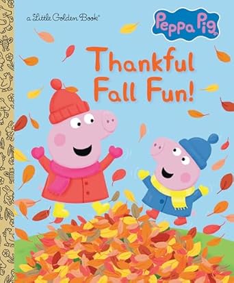 thankful fall fun 1st edition golden books 0593808835, 978-0593808832