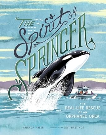 the spirit of springer the real life rescue of an orphaned orca 1st edition amanda abler ,levi hastings