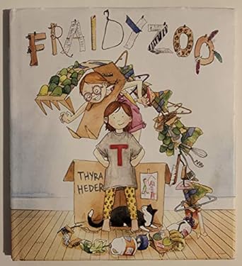 fraidyzoo a picture book 1st edition thyra heder 1419707760, 978-1419707766