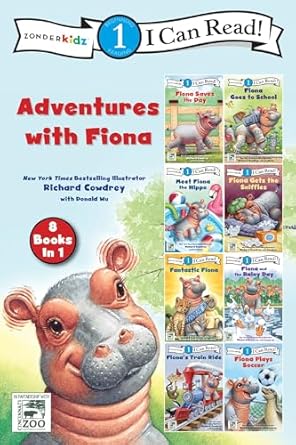 adventures with fiona 8 books in 1 1st edition richard cowdrey ,donald wu 0310176778, 978-0310176770