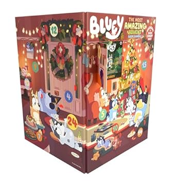 Bluey The Most Amazing Advent Calendar Book Bundle