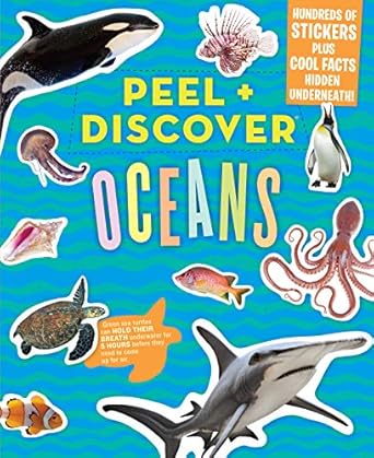peel + discover oceans 1st edition workman publishing 1523508752, 978-1523508754