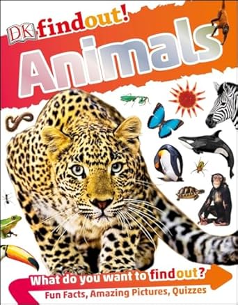 dkfindout animals 1st edition dk 0241426499, 978-0241426494