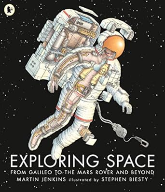 exploring space 1st edition martin jenkins ,stephen biesty 1406379816, 978-1406379815