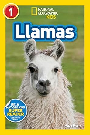 llamas 1st edition maya myers 1426337256, 978-1426337253