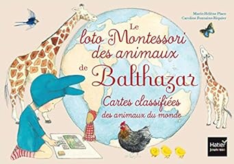 le loto montessori de balthazar les animaux 1st edition marie helene place ,caroline fontaine riquier