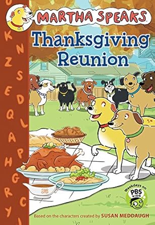 martha speaks thanksgiving reunion 1st edition jamie white 0547865813, 978-0547865812