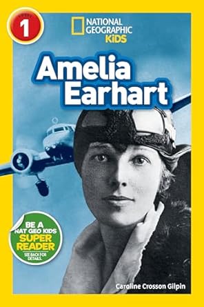 amelia earhart 1st edition caroline crosson gilpin 1426313500, 978-1426313509
