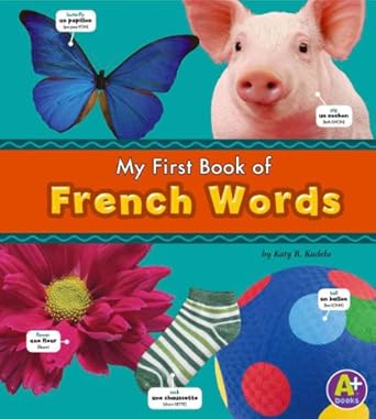 my first book of french words 1st edition katy r kudela 142963295x, 978-1429632959