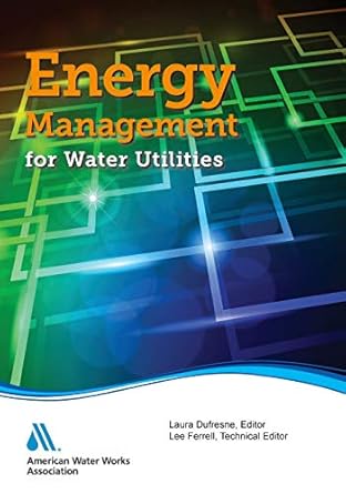 energy management for water utilities 1st edition laura dufresne 1625760639, 978-1625760630