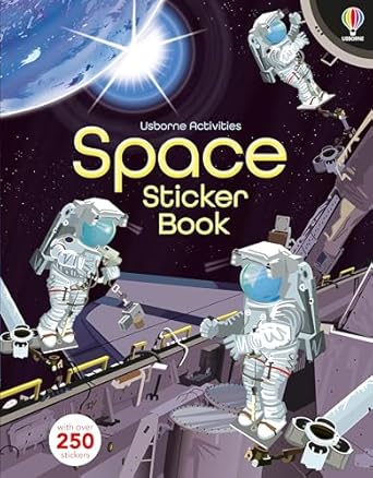 space sticker book 1st edition fiona watt ,paul nicholls 1805070142, 978-1805070146