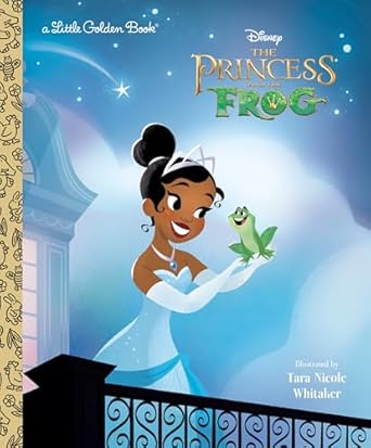 the princess and the frog little golden book 1st edition victoria saxon ,tara nicole whitaker 0736444785,
