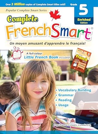complete frenchsmart grade 5 1st edition popular book company 1771492597, 978-1771492591