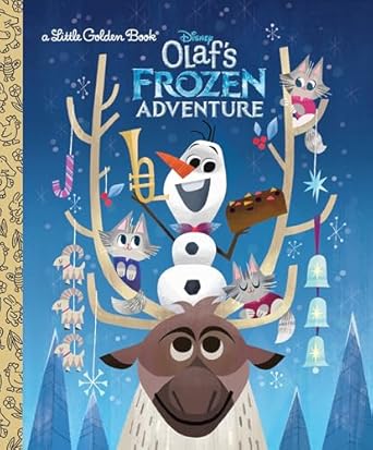 olafs frozen adventure little golden book 1st edition andrea posner sanchez ,joey chou 0736438351,