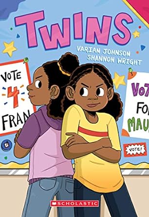 twins a graphic novel 1st edition varian johnson ,shannon wright 133823613x, 978-1338236132