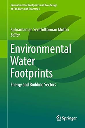 environmental water footprints energy and building sectors 1st edition subramanian senthilkannan muthu