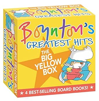 boyntons greatest hits the big yellow box the going to bed book horns to toes opposites but not the