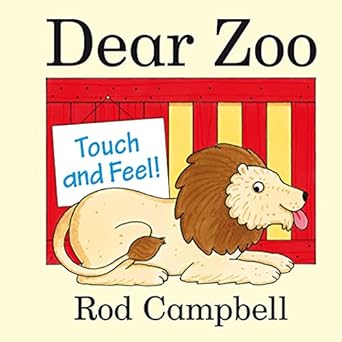 dear zoo touch and feel book 1st edition rod campbell 1529051800, 978-1529051803