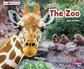 a visit to the zoo a 4d book 1st edition blake a hoena 1543508448, 978-1543508444