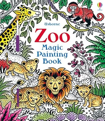 zoo magic painting book 1st edition sam taplin ,federica iossa 1805070428, 978-1805070429