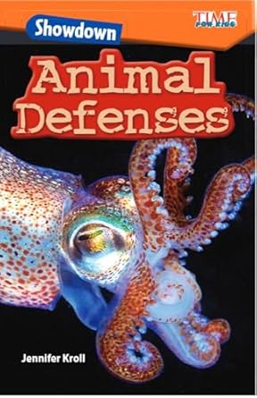 showdown animal defenses informational text 1st edition jennifer kroll 1425849830, 978-1425849832