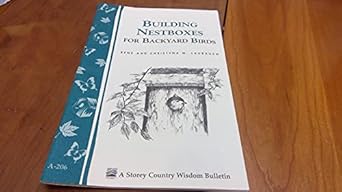 build nest boxes for backyard birds storeys country wisdom bulletin a 206 1st edition christyna m laubach