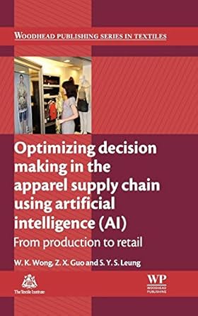 optimizing decision making in the apparel supply chain using artificial intelligence from production to