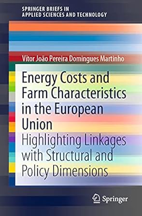 energy costs and farm characteristics in the european union highlighting linkages with structural and policy